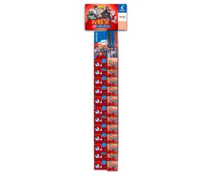 Set 3 pezzi Frixion Ball e Clicker Naruto colori assortiti expo 12 pezzi - 25162