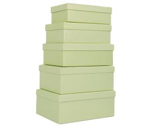 Set scatole regalo dimensioni assortite fantasia Green - 21481