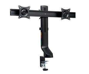 Braccio salvaspazio per monitor doppio SmartFit nero - 26611