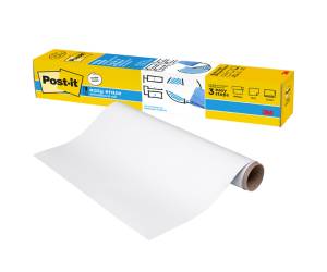 Lavagna cancellabile Easy Erase in rotolo 91,4 x 121,9 cm bianco - 26079