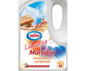 Detersivo liquido Lavatrice - marsiglia - 3 lt - Amacasa - 100905000311 - Detersivo marsiglia