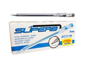 Penna a sfera Super B punta 0,7 mm blu promo pack 12,2 pezzi - 29593