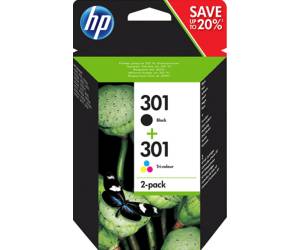 Multipack Cartucce Originale - HP 301 - 190 pagine - Hp - N9J72AE - 889894508898 - Cartucce HP deskjet 2540 - HP 2540 cartucce - DMwebShop