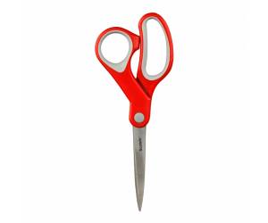 Forbici Comfort - impugnatura asimmetrica - lama in acciaio - 18 cm - rosso - Scotch - 7000033998 - 4046719271313 - DMwebShop