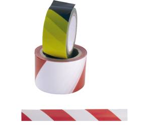 Nastro adesivo di sicurezza - 50 mm x 25 mt - rosso-bianco - Viva - 1620-R/B - 8014035031610 - DMwebShop