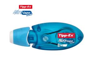 Correttore a nastro Micro Tape Twist 5 mm x 8 mt colori assortiti Tipp Ex box 10 pezzi - 18736