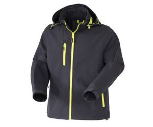 Giubbotto Softshell R Boost - taglia M - Antracite-Giallo fluo - Rossini - HH64816-M - 8056249355731 - DMwebShop