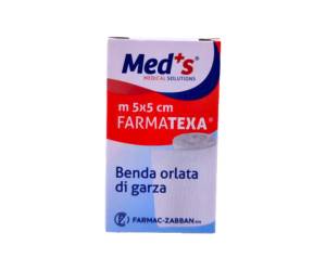 Benda di garza orlata 5 cm x 5 mt - 29741