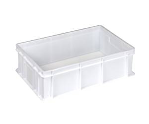 Cassa alimentare Europa 60 x 40 x 17 cm 32 lt HDPE neutro - 29744