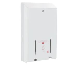 Dispenser assorbenti Artemis 2 colonne metallo verniciato bianco - 29924