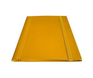 Cartella 3 lembi con elastico piatto A4 dorso variabile giallo conf. 5 pezzi - CP7GI-STL5403 - 8025133128171 - DMwebShop