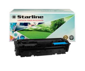 Toner Ricostruito per HP 415A - ciano - W2031A - 2100 pagine - Starline - K18642TA - 8025133129659 - DMwebShop