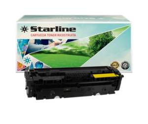 Toner Ricostruito per HP 415A - giallo - W2032A - 2100 pagine - Starline - K18644TA - 8025133129673 - DMwebShop