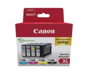 Cartuccia CANON Inkjet BK C M G PGI 1500XL 9182B010 Originale - 30022