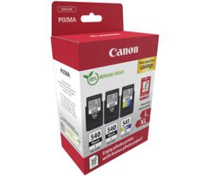 Cartuccia CANON Inkjet PG 540L x 2 CL 541XL con confezione Fogli 5224B015 Originale - 30021