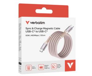 Cavo USB C to USB C Rosa 120cm - 30047