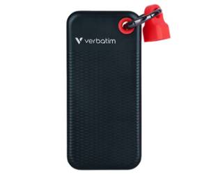 SSD Portatile Pocket USB 3,2 GEN 2,1TB nero rosso - 30057