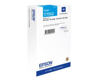 Tanica EPSON Ciano T7552 Originale - 30026