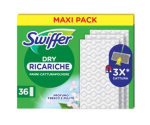 Ricarica Dry - conf. 36 pezzi - Swiffer - PG261 - 8700216677363 - DMwebShop