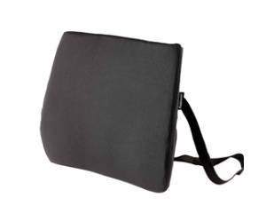 Cuscino Lombare Confort Breyta - 33 x 38 x 9 cm - in tessuto - nero - Fellowes - 100119852 - 43859803057 - DMwebShop