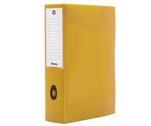 Scatola progetto Plus HOLOS - 25 x 35 cm - dorso 8 cm - giallo sabbia - Fellowes - 100102110 - 43859802241 - DMwebShop