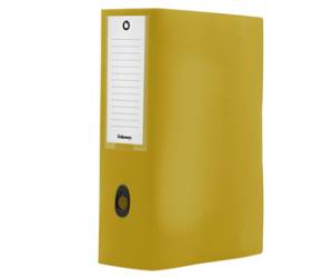 Scatola progetto Plus HOLOS - 25 x 35 cm - dorso 10 cm - giallo sabbia - Fellowes - 100102114 - 43859802289 - DMwebShop