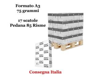 Carta bianca per stampanti A3,75 gr 85 Risme PPC Grey Paper - 547