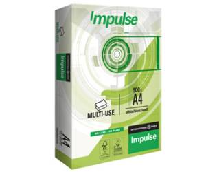 Carta fotocopie A4,75 gr bianco Impulse 75 risma 500 fogli - 30266