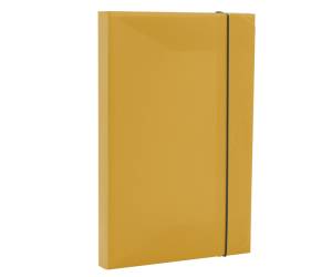 Cartellina 3 lembi HOLOS PP 25 x 35 cm giallo sabbia - 30164
