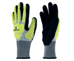 Guanto antiurto EOS NOCUT VV909 taglia 09 giallo fluo grigio - 30153