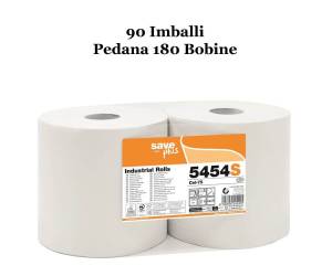 Bobina Asciugatutto 'SAVE PLUS' 800 strappi - 2 veli - imballo da 2 bobine - bancale da 90 imballi - Celtex - C5454S - 5454S-90 - DMwebShop
