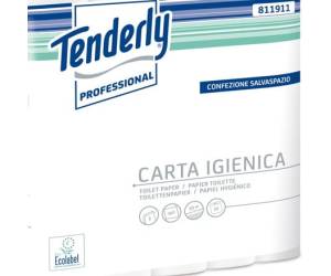 Carta Igienica Tenderly Professional Pacco 30 Rotoli 2 veli 160 Strappi diametro 9.9 cm Materiale Riciclato | DMwebShop - 2