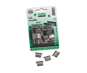 Molle di ricambio per Supaclip - colori assortiti - conf. 50 pezzi - Lebez - 1061 - 8007509010617 - DMwebShop