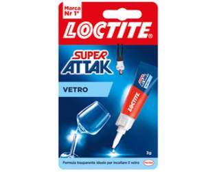 Colla Super Attak Vetro - 3 gr - trasparente - Loctite - 2632280 - 8000776140414 - DMwebShop