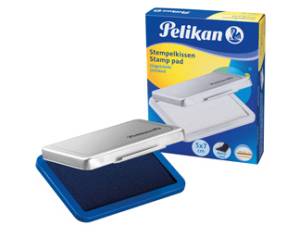 Cuscinetto per timbri - 5 x 7 cm - blu - Pelikan - 100436062 - 4012700331168 - DMwebShop