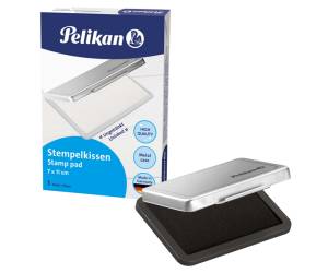 Cuscinetto per timbri - 7 x 11 cm - nero - Pelikan - 100436057 - 4012700331779 - DMwebShop