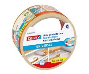 Nastro biadesivo - 50 mm x 5 mt - taglio facilitato - bianco -Tesa - Tesa - 56170-00007-12 - 4042448388698 - DMwebShop