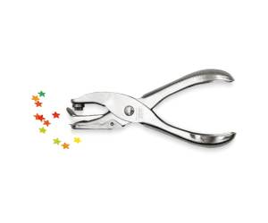 Perforatore a pinza - 1 foro a stella - metallo - Lebez - 5820 - 8007509058206 - DMwebShop