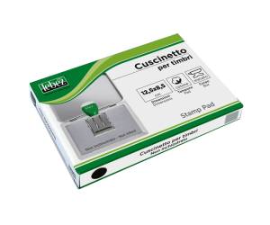 Cuscinetto per timbri - 12,5 x 8,5 cm - neutro - Lebez - 1481-NI - 8007509148198 - DMwebShop