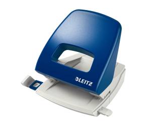 Perforatore Metal Rim 5005 - passo 8 cm - massimo 25 fogli - 2 fori - blu - Leitz - 50050335 - 4002432324507 - DMwebShop