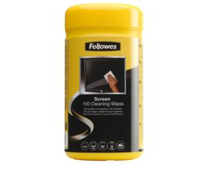 Salviette pulisci schermo - conf. 100 pezzi - Fellowes - 9970311 - 43859587131 - DMwebShop