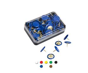 Puntine Inflex - blu - scatola 50 pezzi - conf. 10 pezzi - Leone dell'era - PP50T105 - 8007979001443 - DMwebShop