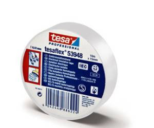 Nastro adesivo isolante - professionale - 1,5 cm x 10 mt - bianco - conf. 10 pezzi - Tesa - 53988-00060-01 - 4042448435057 - DMwebShop