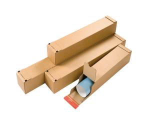 Tubo postale CP 072 - doppio strip - 86 x 10,8 x 10,8 cm - cartone ondulato - conf. 10 pezzi - Colompac - CP072.06 - 4033657720607 - DMwebShop