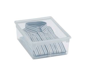 Contenitore multiuso Light Box mt - 27,8 x 39,6 x 13,2 cm - 12 lt - plastica - trasparente - Terry - 1001379 - 8005646013799 - DMwebShop