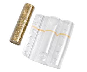 Blister portamonete - 20 cent - fascia arancio - sacchetto da 100 blister - Iternet - 8004TRBC - 8028422580049 - DMwebShop