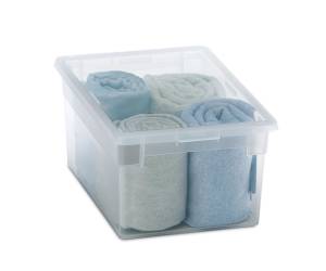 Contenitore multiuso Light Box M/2 - 19,5 x 28 x 13,2 cm - 6 lt - plastica - trasparente - Terry - 1001969 - 8005646019692 - DMwebShop