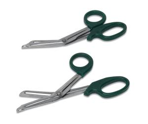 Forbici tagliabendaggi - plastica-acciaio inox - 14,5 cm - nero - Pvs - FOR199 - DMwebShop