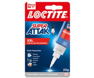 Colla Super Attak XXL - 20 gr - trasparente - Loctite - 2632807 - 8004630889563 - DMwebShop