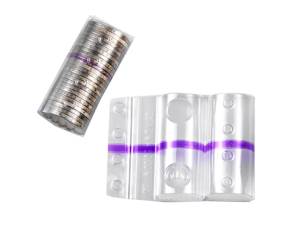 Blister portamonete 2 euro fascia viola sacchetto da 100 blister - 8685